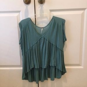 green freepeople tunic
